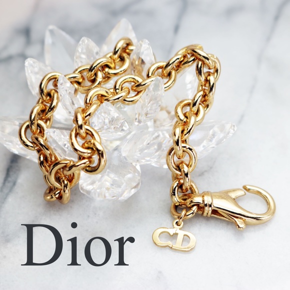 Dior Jewelry - 🎉 HOST PICK! 🎊 Christian Dior Gold Logo Bracelet